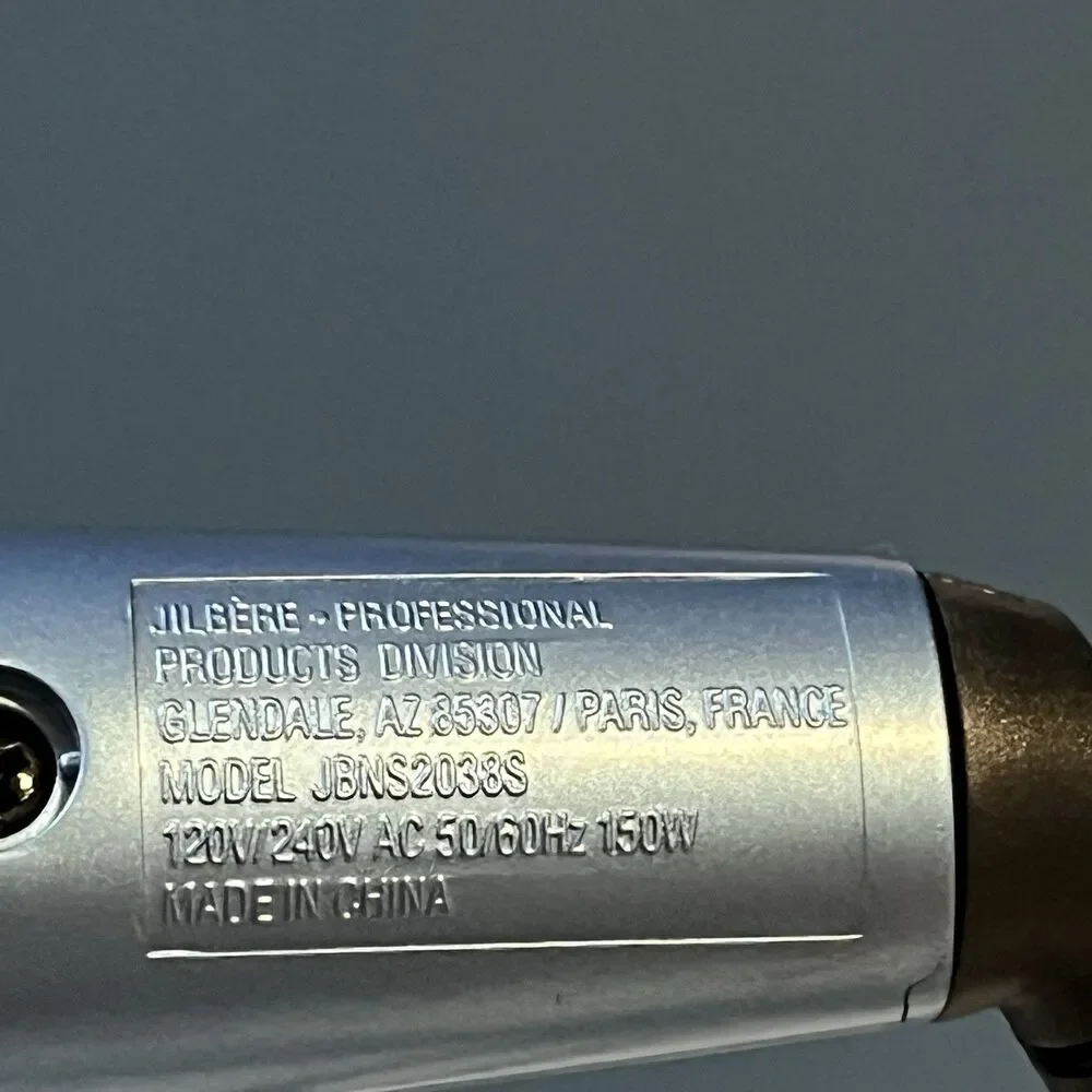 Jilbere de Paris Professional Ceramic Curling Iron 1.5” JBNS2038S Blue Tested!